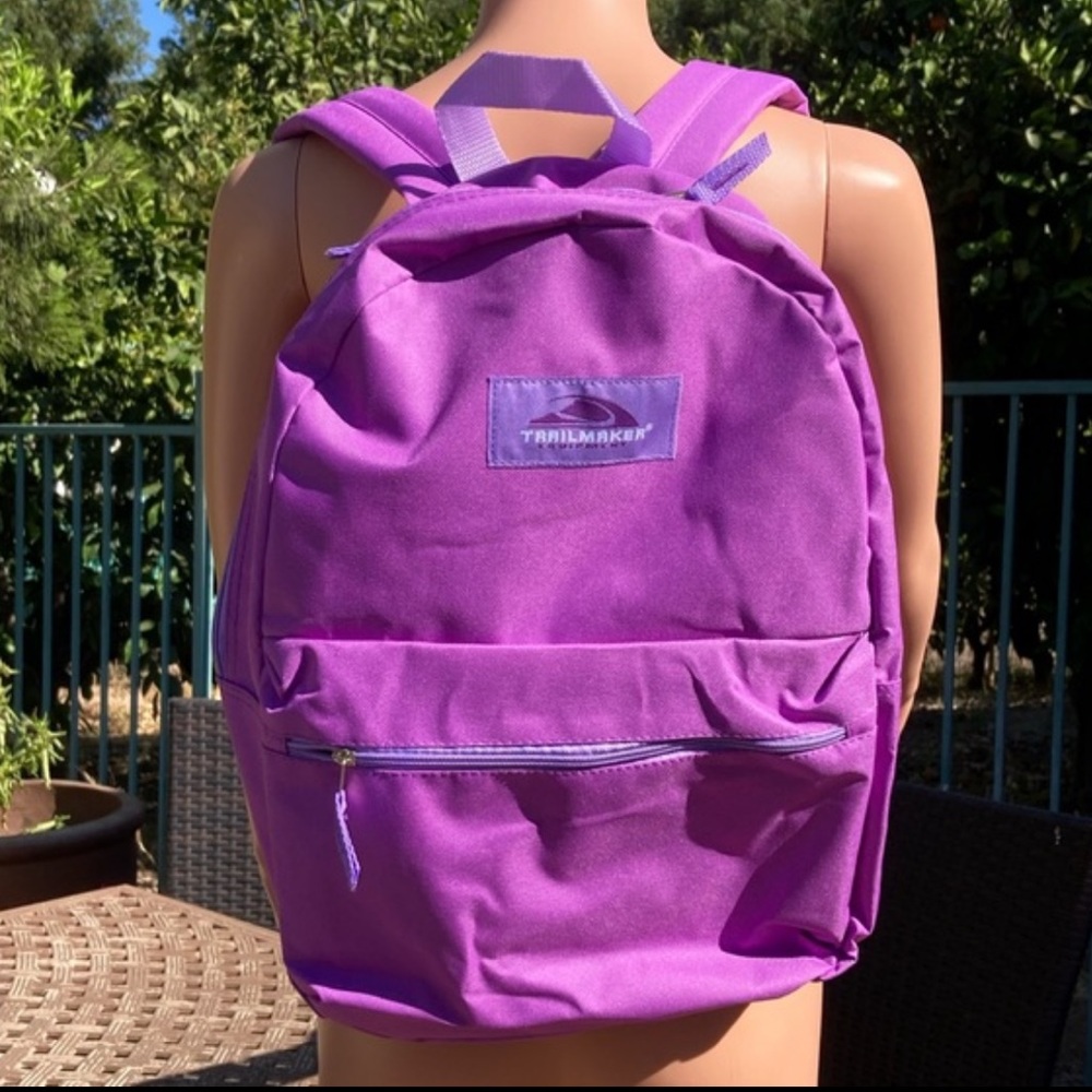 Backpack Orchid Mauve Polyester New